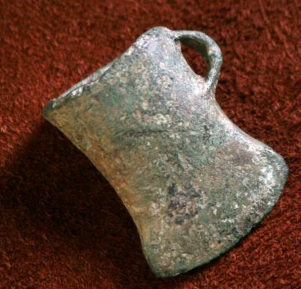 Socketed bronze axe head